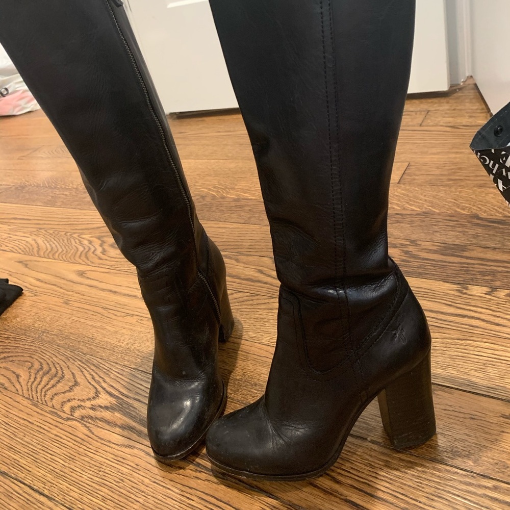 Frye Leather Boots - Up the the knee boots!